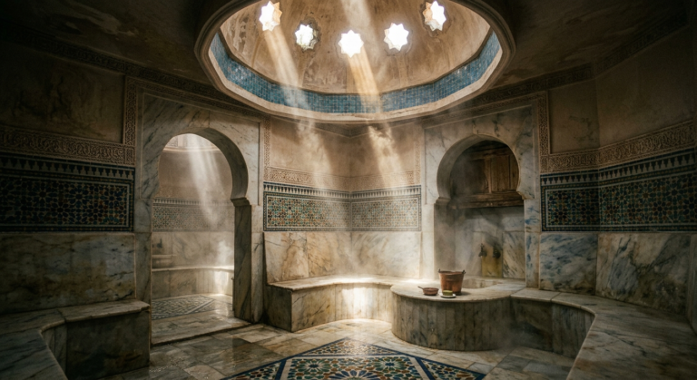 raditional hammam in Marrakech during a wellness retreat in Morocco